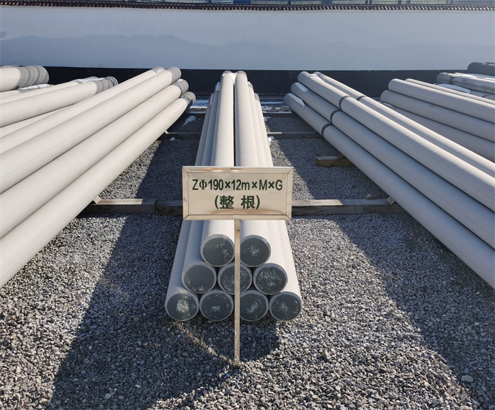 宣城190×12米钢筋混凝土水泥电线杆