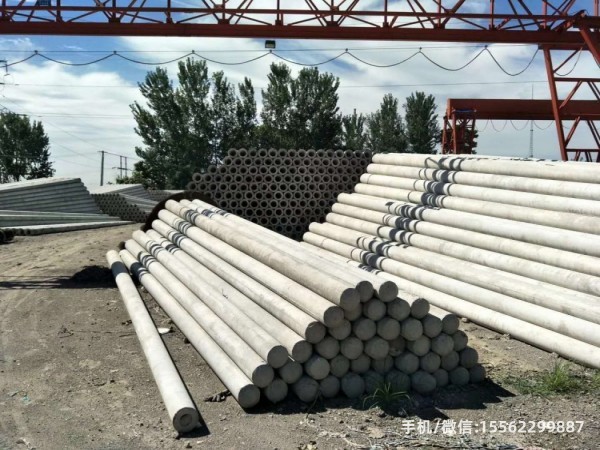 宣城190*10米非预应力水泥电线杆