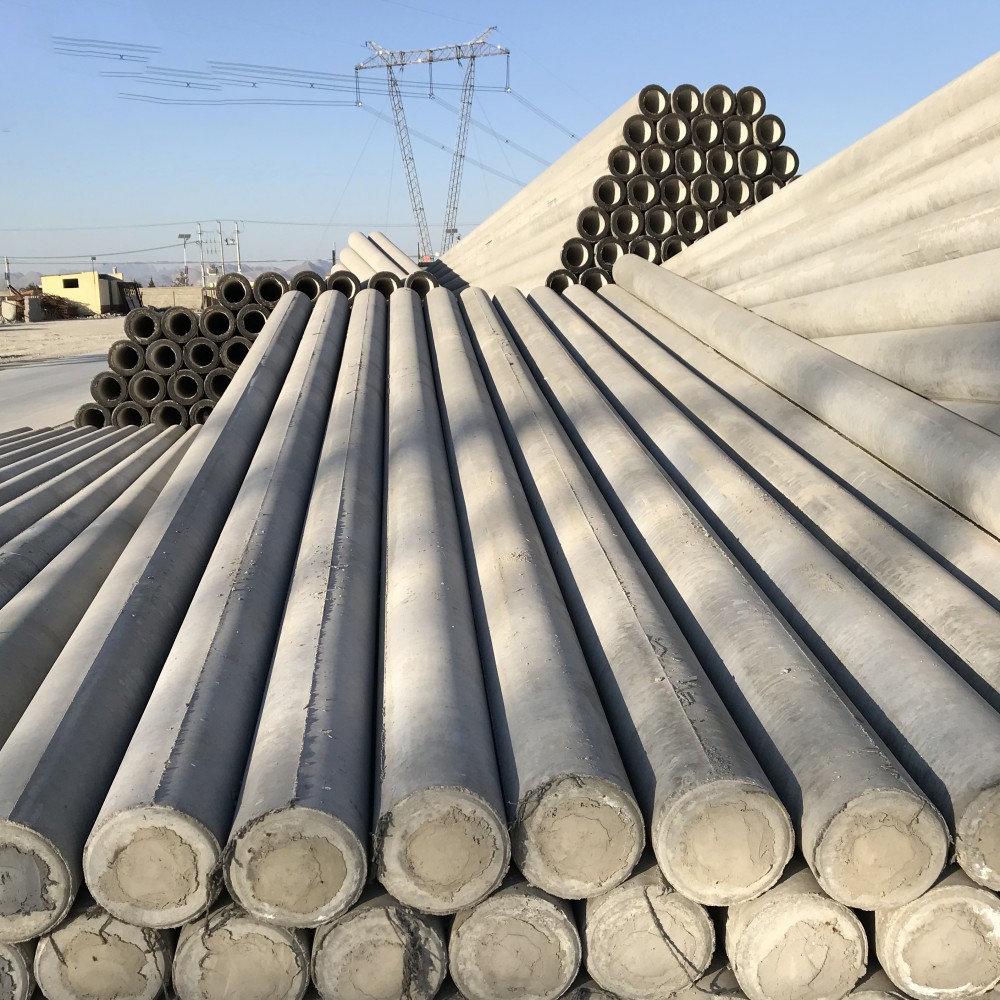 宣城190×18米非预应力水泥电线杆